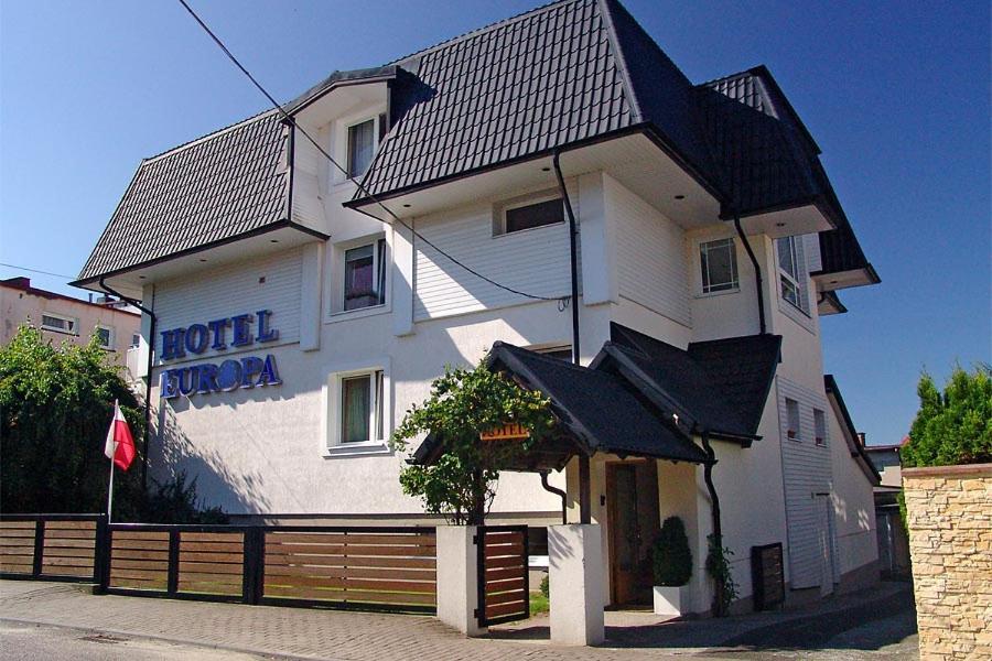 Jastrzębia Góra Hotel Europa מראה חיצוני תמונה